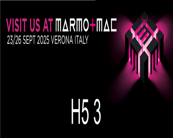 Marmo+mac Stone Fair Booth H5 3, Verona-Italy 23-26 September 2025