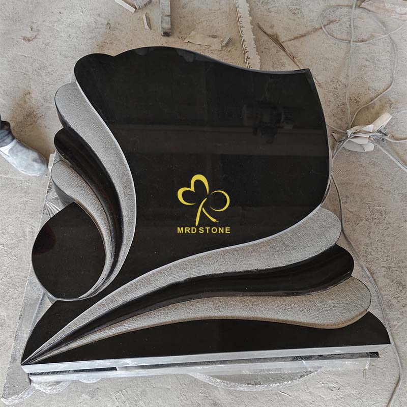 Custom Handcrafted Serbian Granite Tombstone Custom Handcrafted Serbian Granite Tombstone
