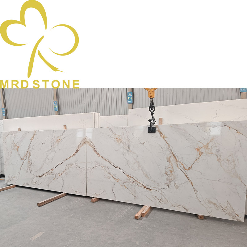 Engineered Calacatta Gold Quartz Stone